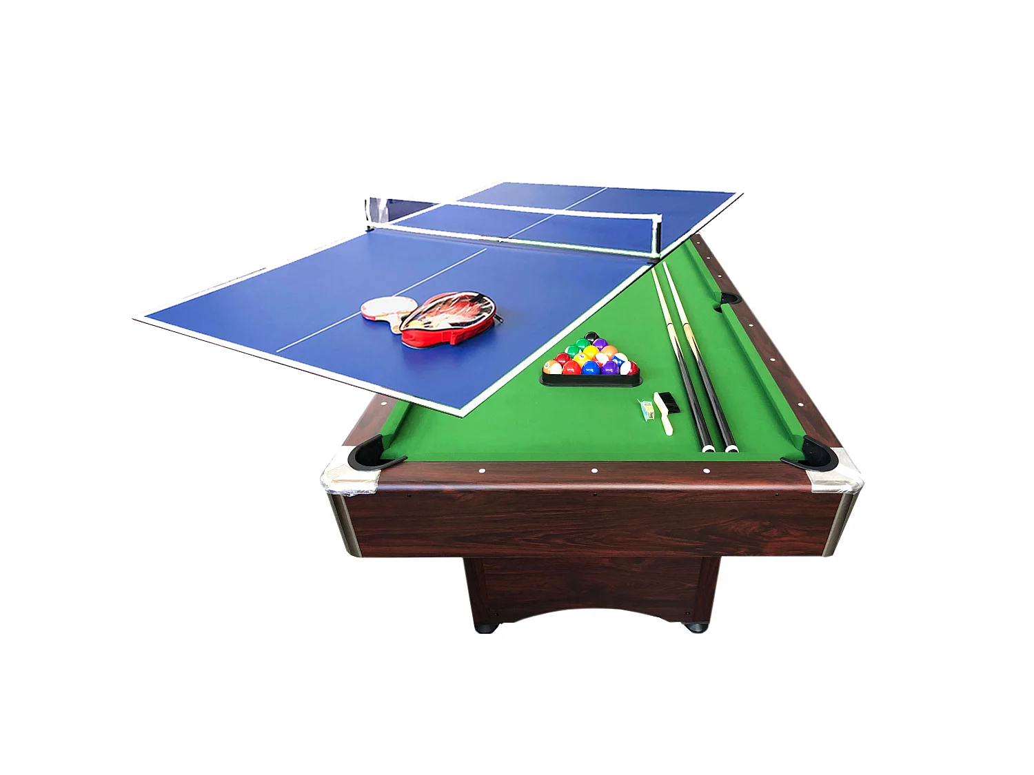 Table de Billard 7 Pieds Multi-jeux avec Table de Tennis – Falcon