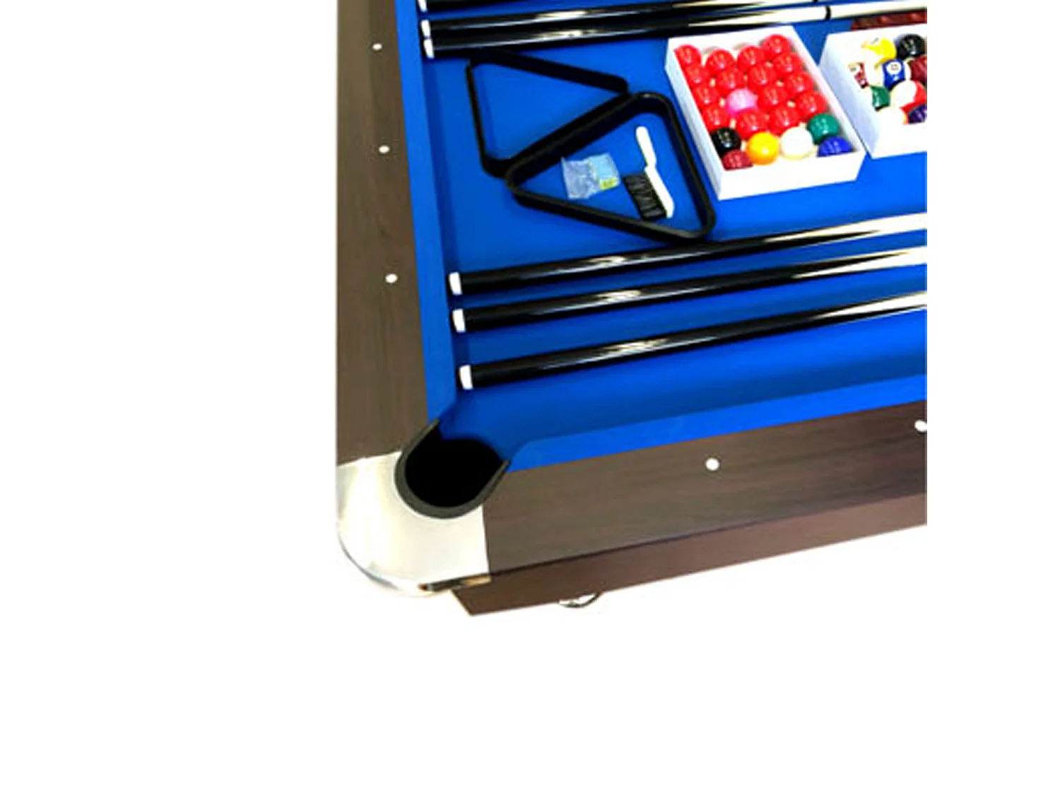 Table de billard 8 pieds complet d’accessoires – Viper Blue