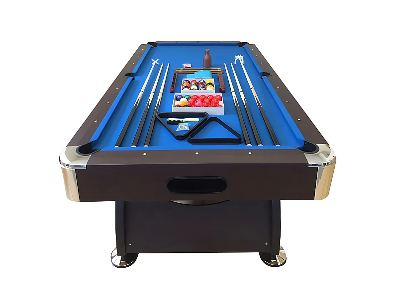 Table de billard 8 pieds complet d’accessoires – Viper Blue