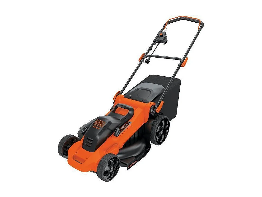 Tosaerba elettrico BLACK + DECKER 48cm 2000W Mulching 4 in 1