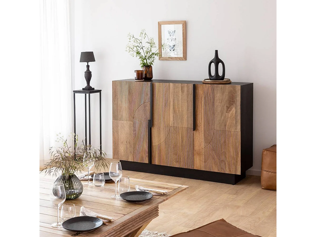 Buffet en bois de manguier Galliance