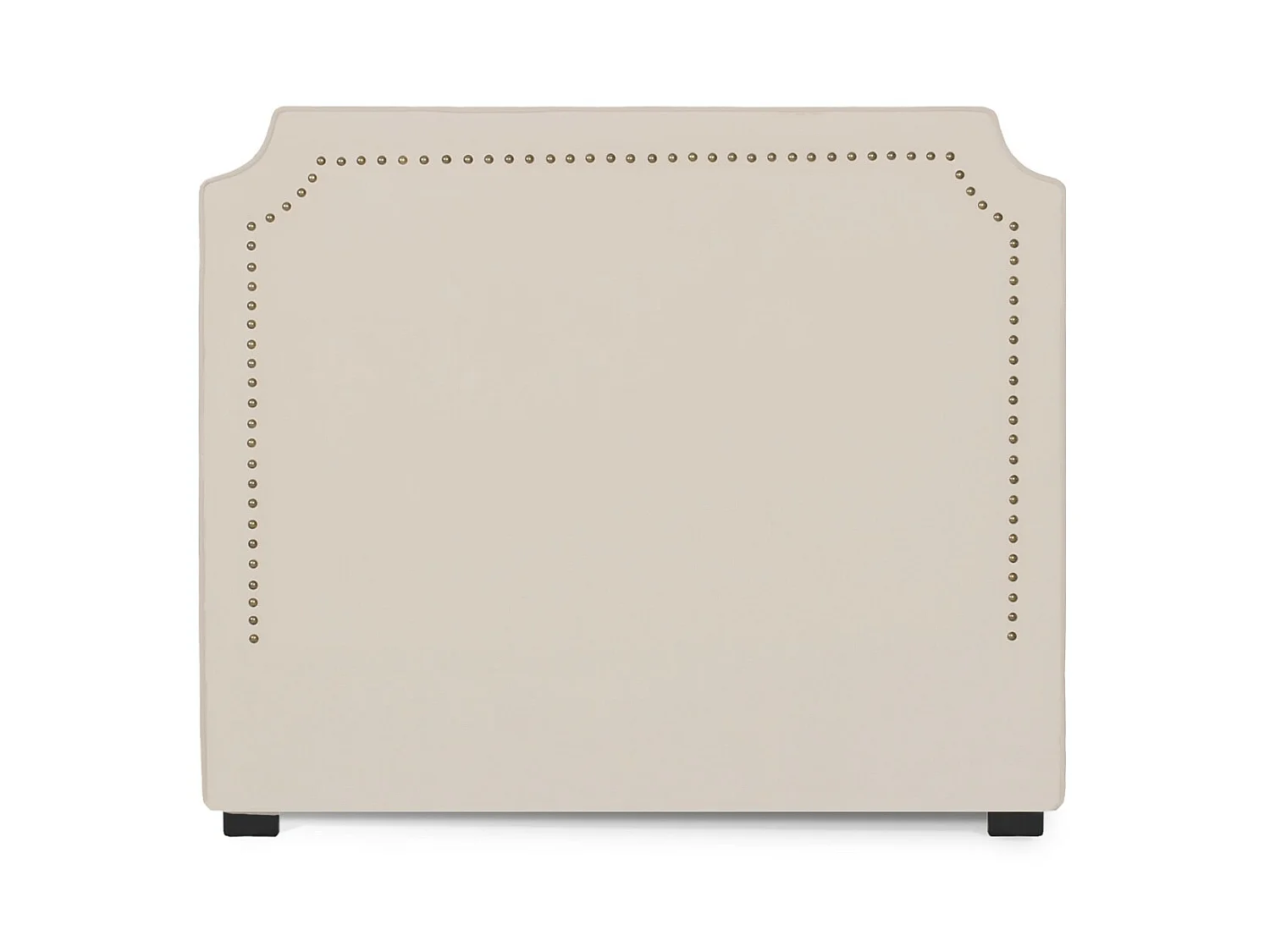 Tête de lit Diana Velours 140cm Beige