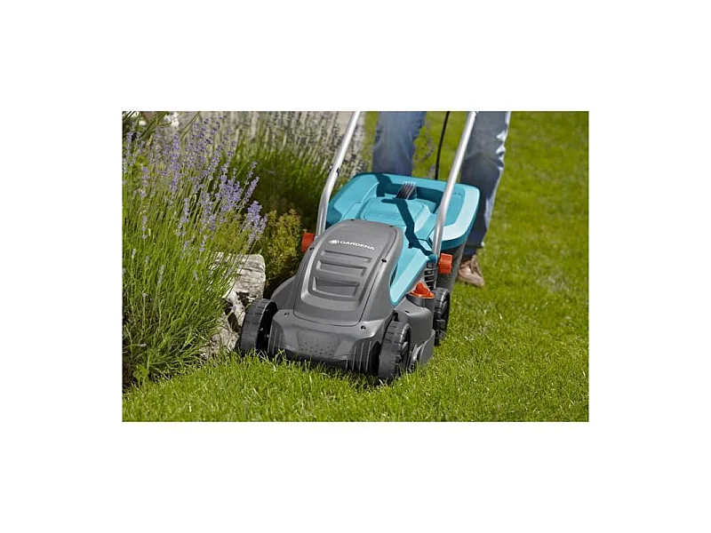 Tondeuse électrique PowerMax™ 1200/32 – 1200W – Largeur coupe 32cm – Hauteur de coupe ajustable QuickFit 20-60m