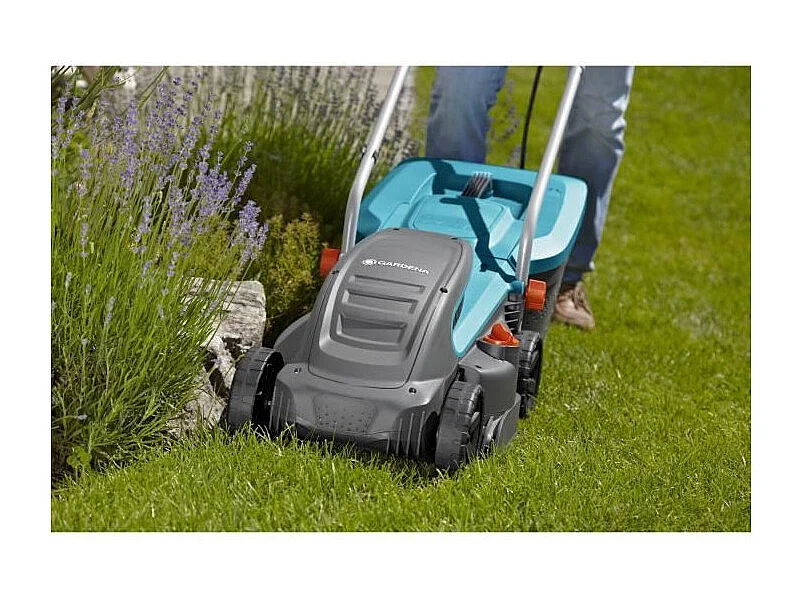 Tondeuse électrique PowerMax™ 1200/32 – 1200W – Largeur coupe 32cm – Hauteur de coupe ajustable QuickFit 20-60m
