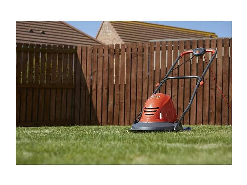 Tondeuse electrique sur coussin dair - Largeur de coupe 25 cm - FLYMO Turbo Lite 250