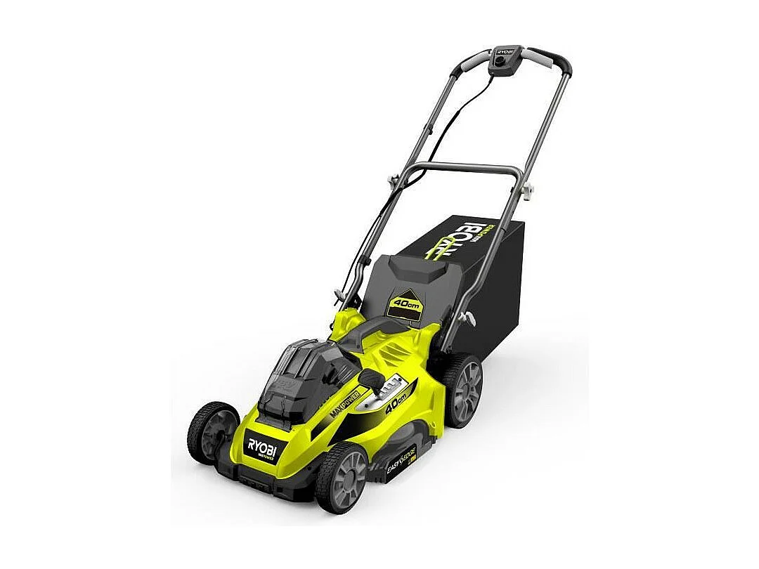 Cortacésped sin cable RYOBI MAX POWER 36V Power Assist™ - Ø de corte 40 cm - Recogida y mulching - Batería de litio+ 5,0 Ah