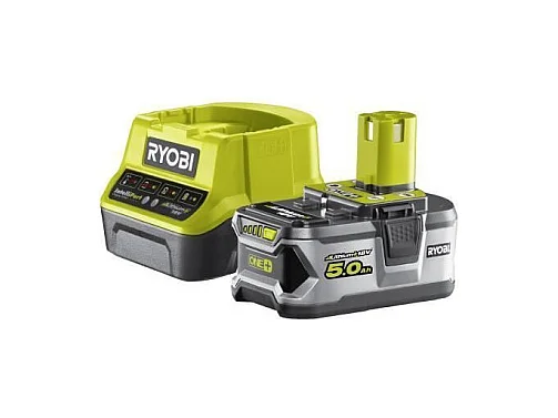 Tondeuse RYOBI 18V LithiumPlus Brushless coupe 37cm - 1 batterie 5,0 Ah - 1 chargeur rapide - RY18LMX37A-150