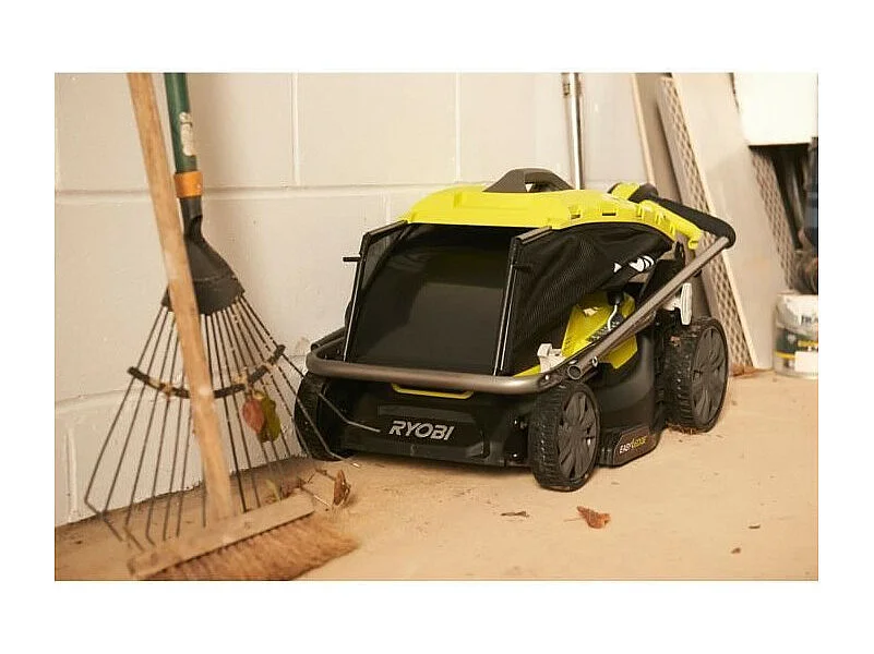 Tondeuse RYOBI 18V LithiumPlus Brushless coupe 37cm - 1 batterie 5,0 Ah - 1 chargeur rapide - RY18LMX37A-150