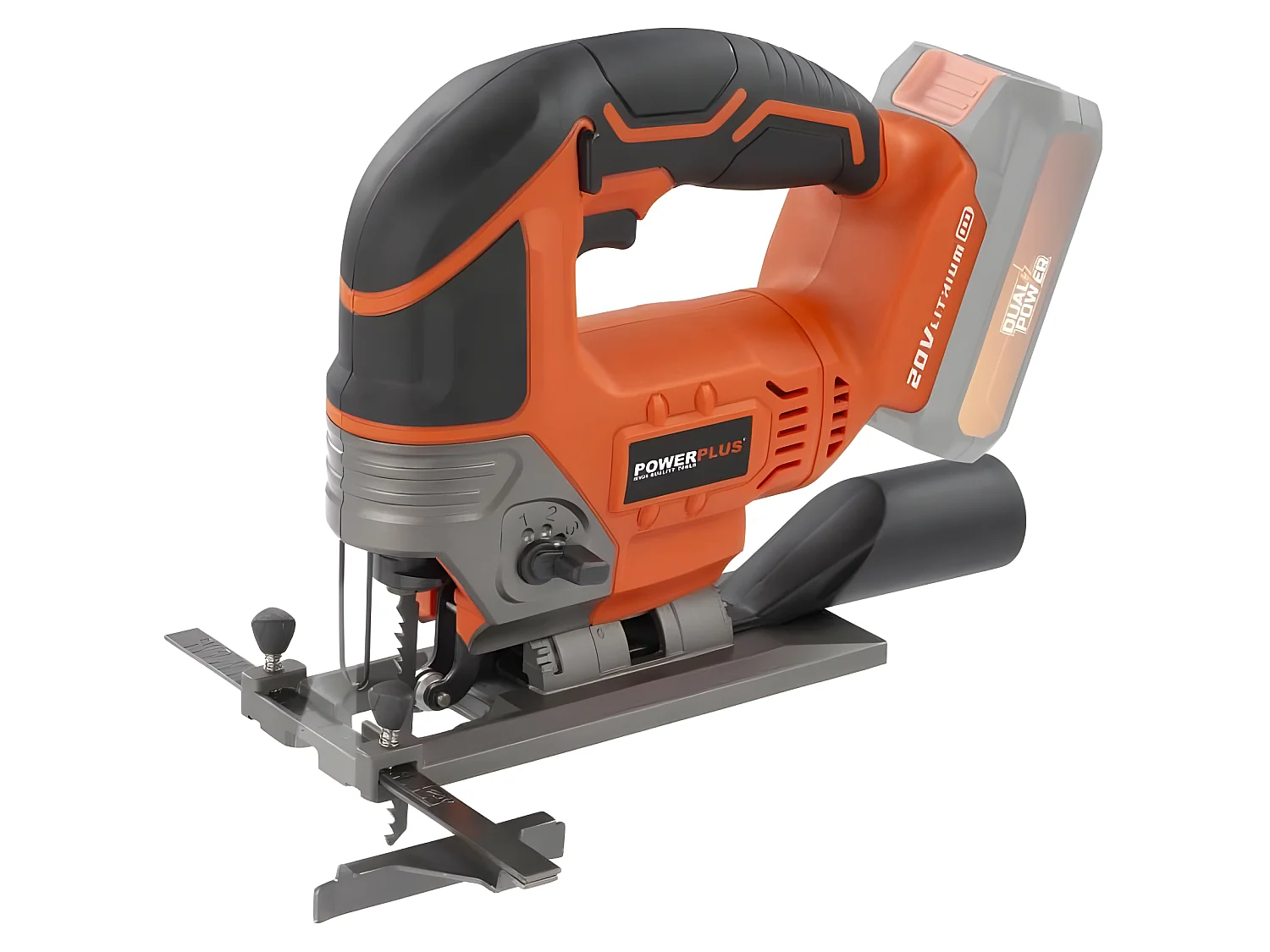 Pack 5 outils sans fil 20V - DUAL POWER POWDPSET32 - Perceuse+Meuleuse+Scie circulaire+Scie sauteuse+Ponceuse+Batterie 2Ah+5Ah