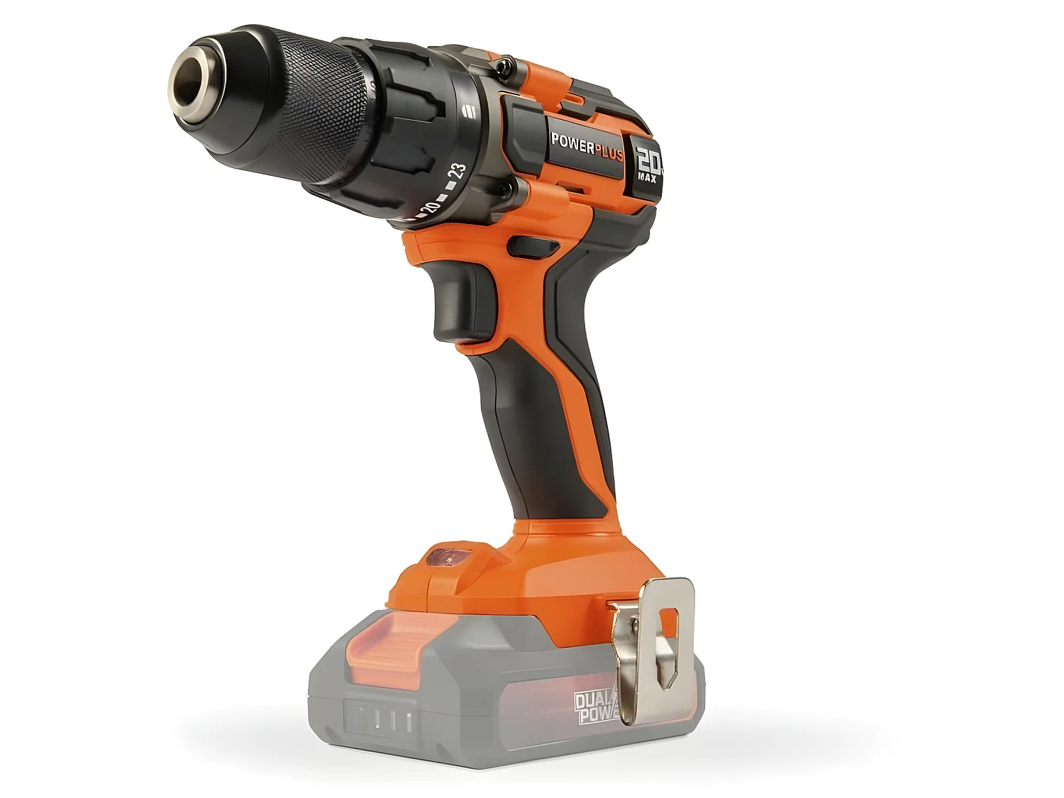 Pack 5 outils sans fil 20V - DUAL POWER POWDPSET32 - Perceuse+Meuleuse+Scie circulaire+Scie sauteuse+Ponceuse+Batterie 2Ah+5Ah