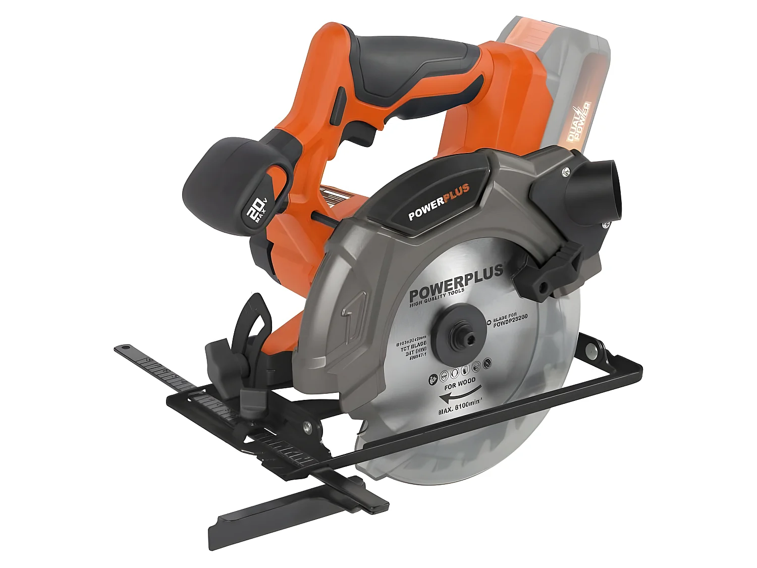 Pack 5 outils sans fil 20V - DUAL POWER POWDPSET32 - Perceuse+Meuleuse+Scie circulaire+Scie sauteuse+Ponceuse+Batterie 2Ah+5Ah