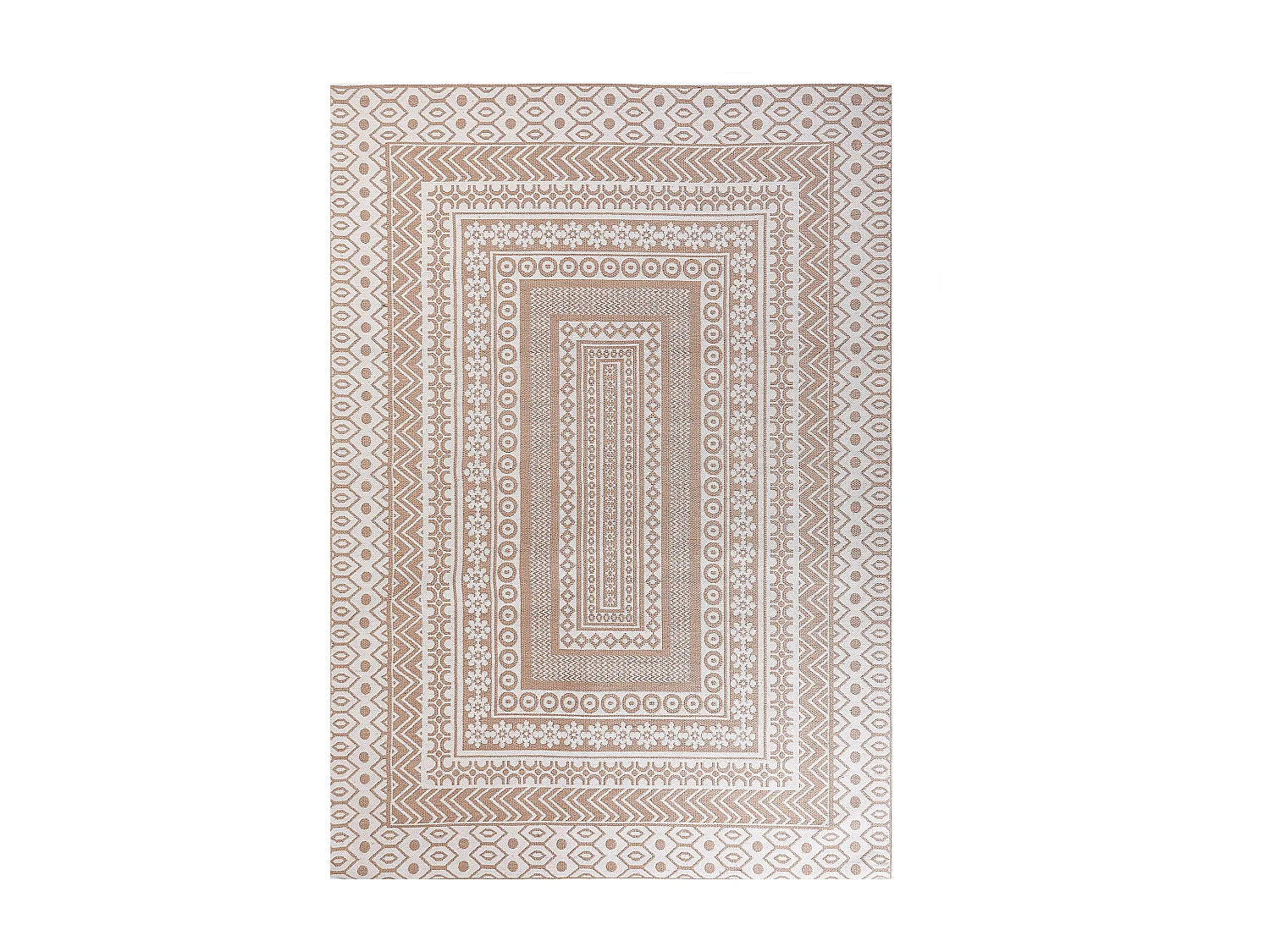 Tapis BAGLAR Blanc 160 x 230 cm Jute