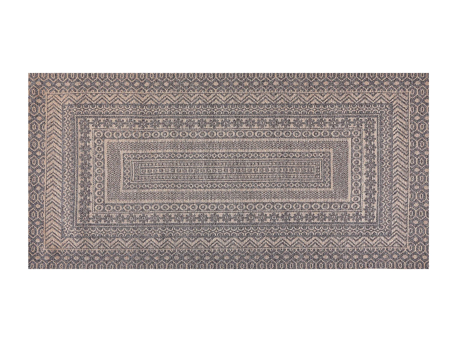 Tapis BAGLAR Gris 80 x 150 cm Jute