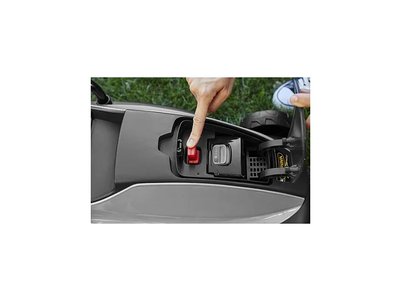 Cortacésped a batería AL1 3020 Li Kit 20V 4Ah - 30 cm, compacto, silencioso, motor de inducción, cargador incluido, color gris