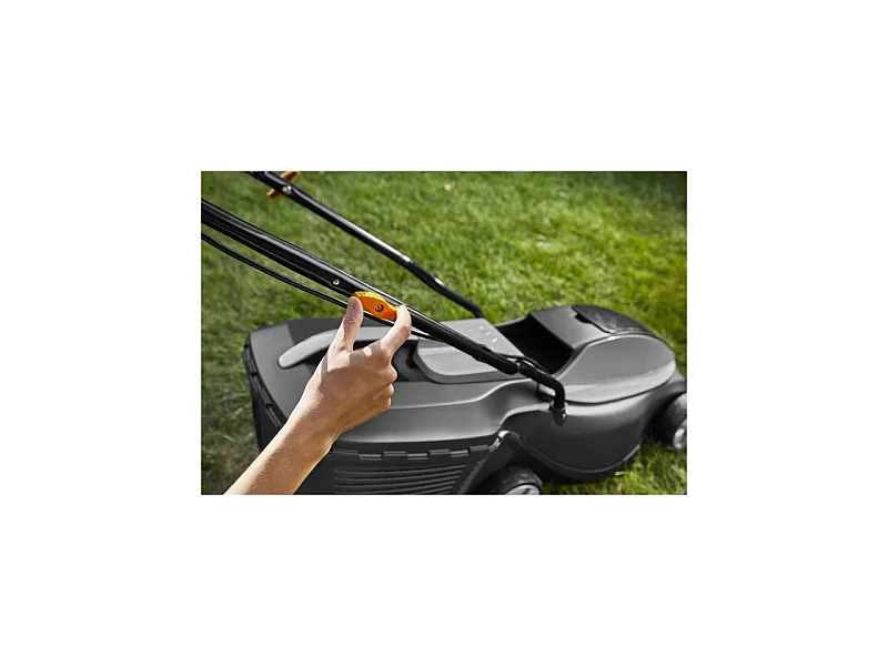 Cortacésped a batería AL1 3020 Li Kit 20V 4Ah - 30 cm, compacto, silencioso, motor de inducción, cargador incluido, color gris