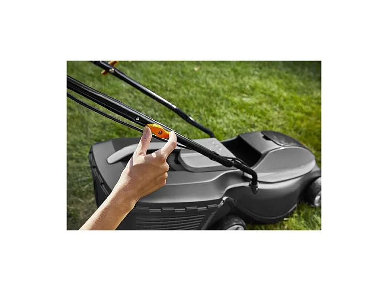 Cortacésped a batería AL1 3020 Li Kit 20V 4Ah - 30 cm, compacto, silencioso, motor de inducción, cargador incluido, color gris