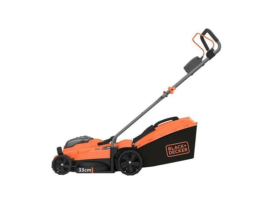 BLACK + DECKER Tondeuse 33cm sans fil LITHIUM 18V - 2,5Ah - BCMW3318N-XJ sans batterie