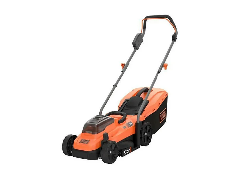 BLACK + DECKER Tondeuse 33cm sans fil LITHIUM 18V - 2,5Ah - BCMW3318N-XJ sans batterie