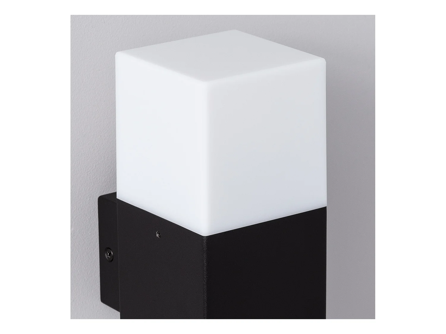 Applique da Parete per Esterni Alluminio Domus Nero