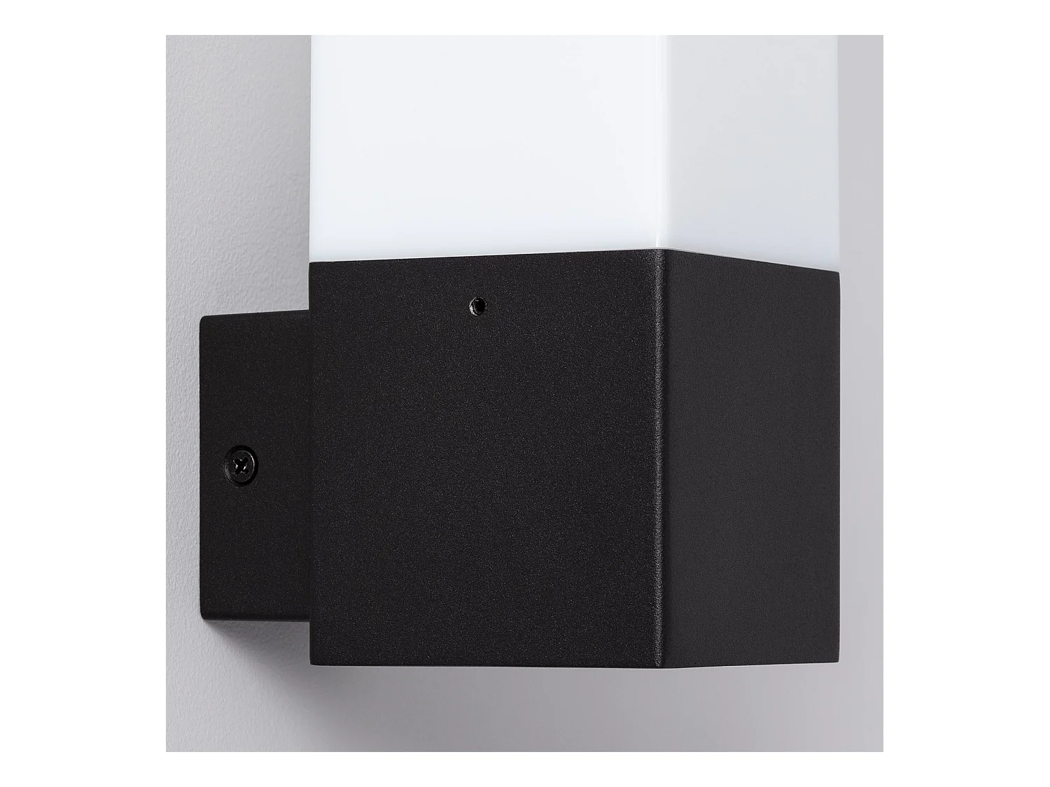 Applique da Parete per Esterni Alluminio Domus Nero