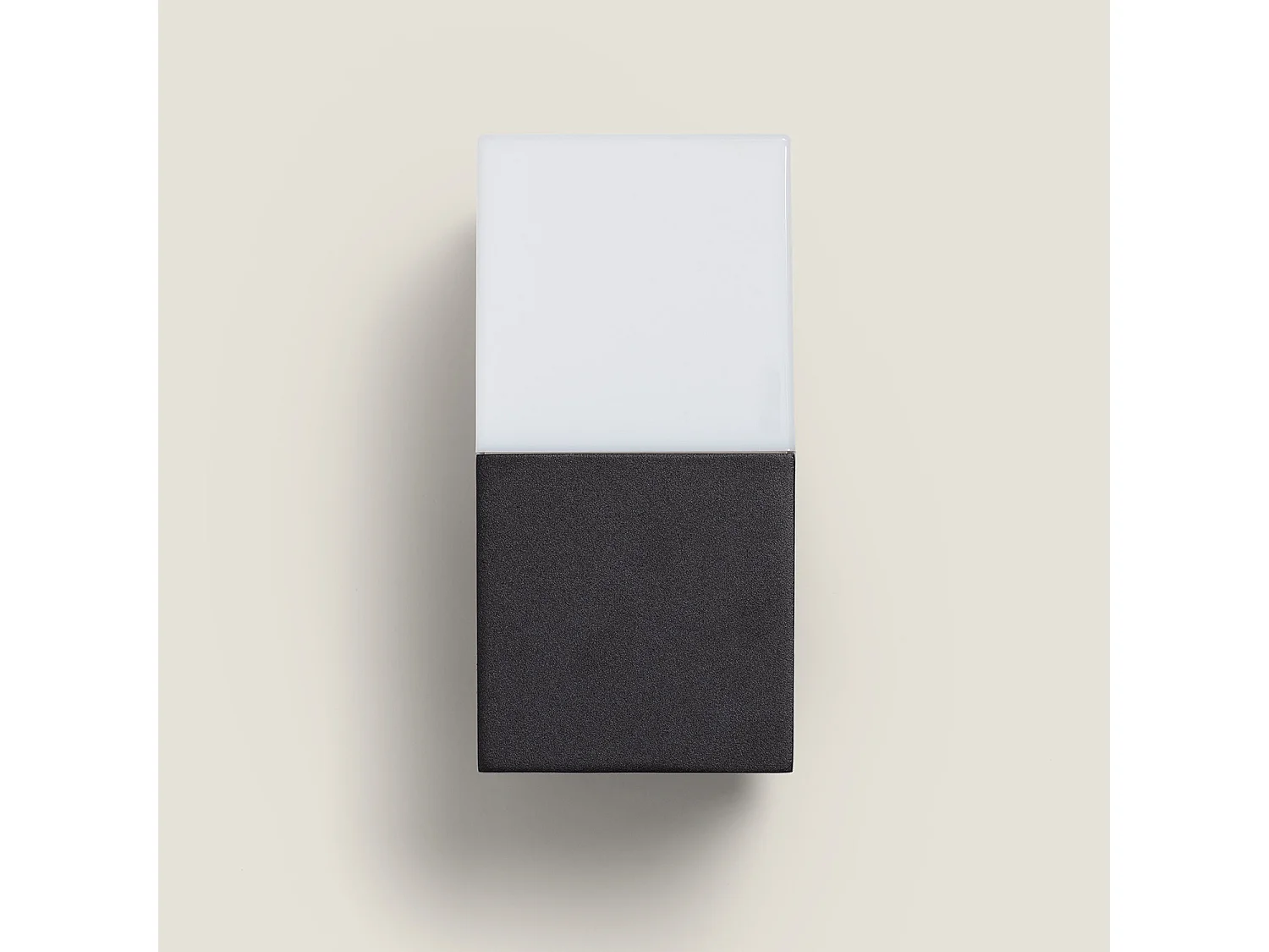 Applique Murale Extérieure Aluminium Domus Noire