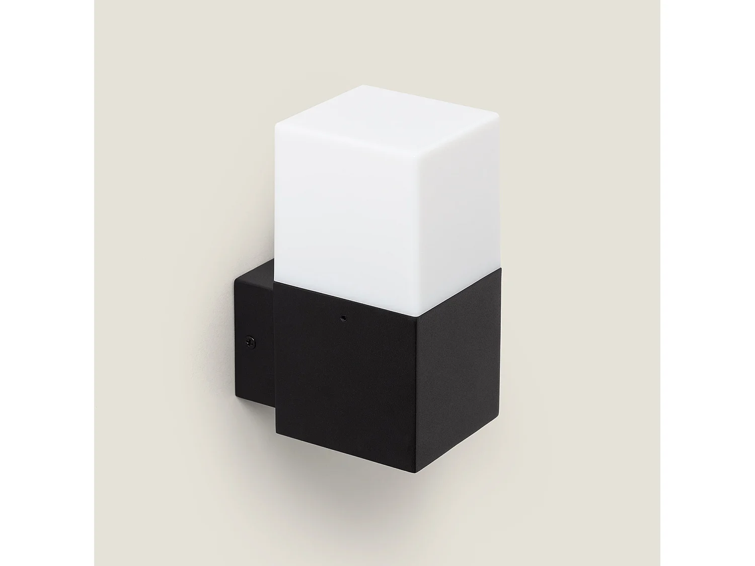 Applique Murale Extérieure Aluminium Domus Noire