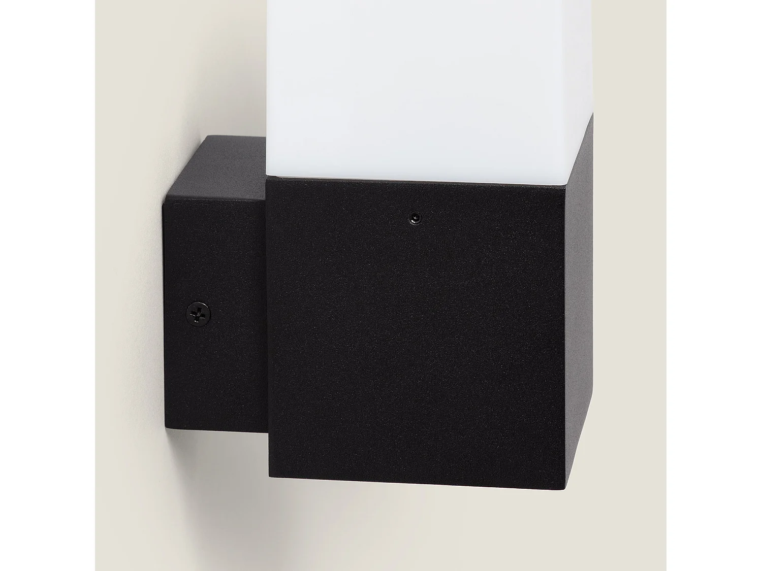 Applique Murale Extérieure Aluminium Domus Noire