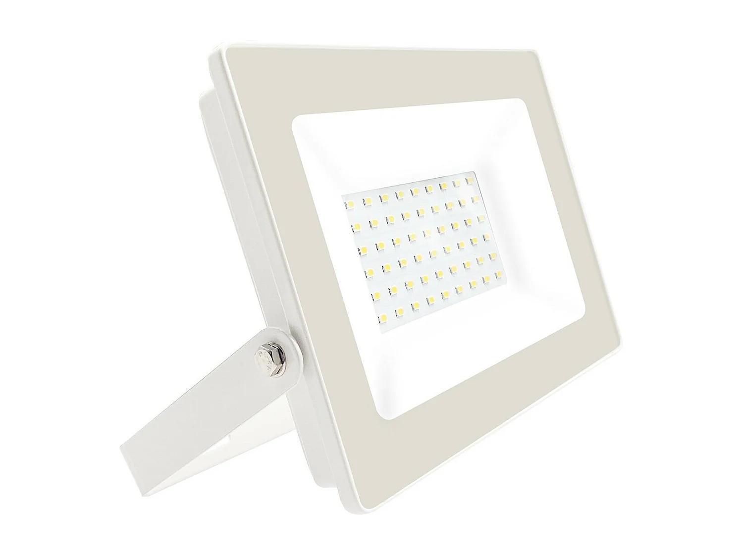 50W Ultraslim LED Floodlight Outdoor IP65 Adjustable White 4000K 30000H 7hSevenOn