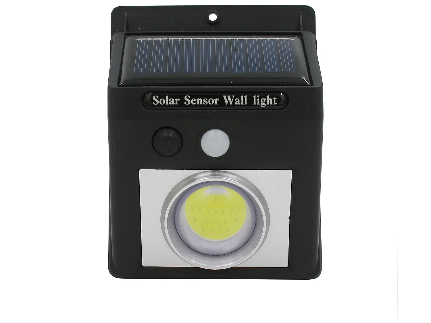 Aplique de Pared Solar LED con Sensor Crepuscular y Movimiento Negro 7500K 20000H 7hSevenOn