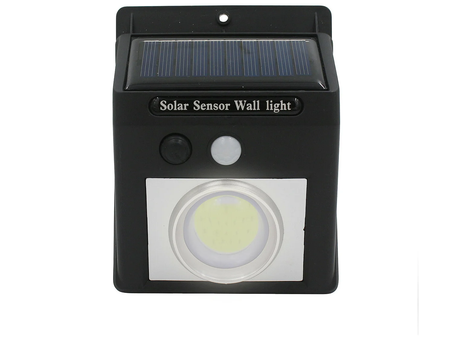 Aplique de Pared Solar LED con Sensor Crepuscular y Movimiento Negro 7500K 20000H 7hSevenOn