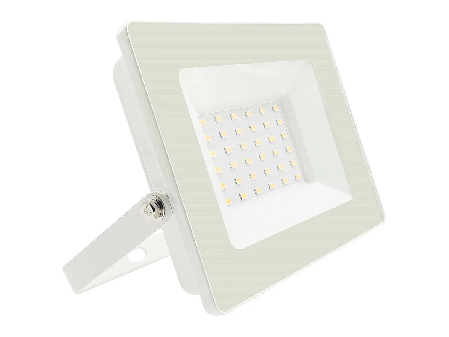 Proyector LED 30W Ultraslim de Exterior IP65 Orientable Blanco 4000K 30000H 7hSevenOn