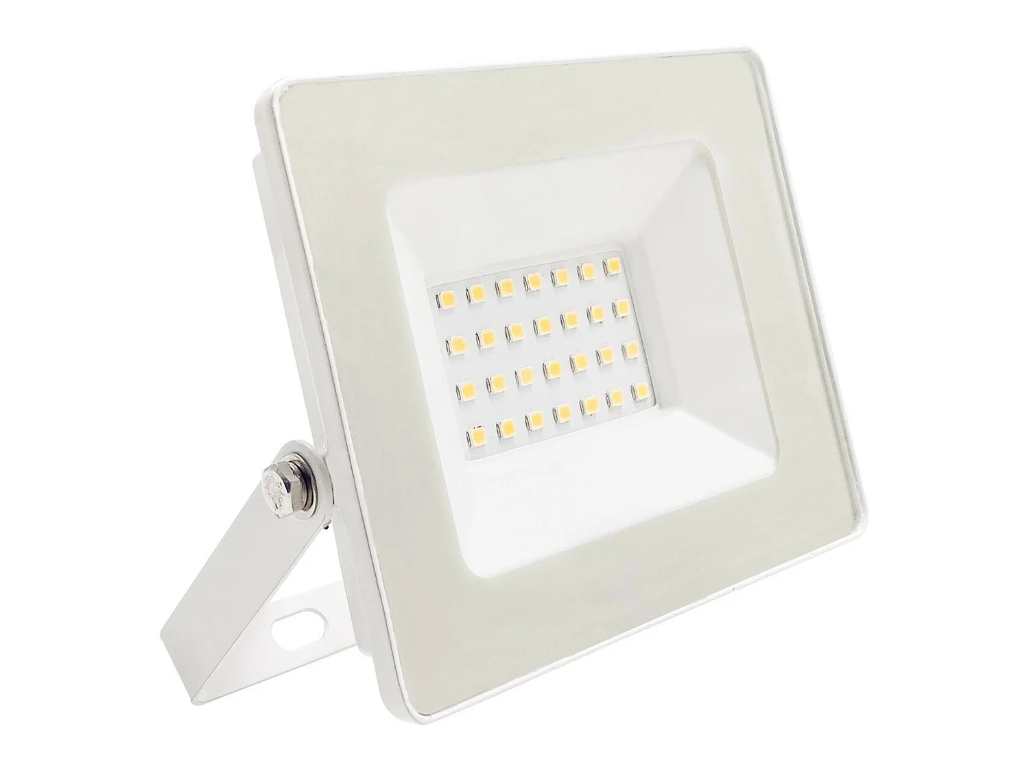 Proyector LED 20W Ultraslim de Exterior IP65 Orientable Blanco 4000K 30000H 7hSevenOn