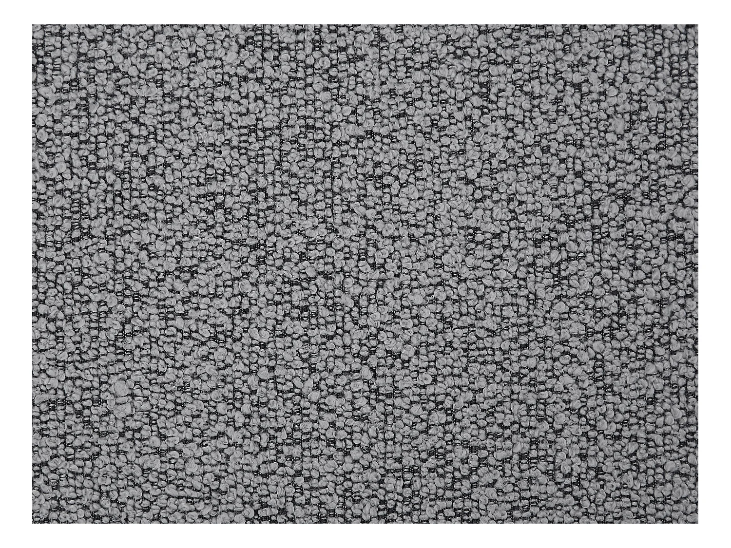 Sofa 3-Sitzer - Bouclé-Stoff - Grau - BOVANA von Pascal Morabito