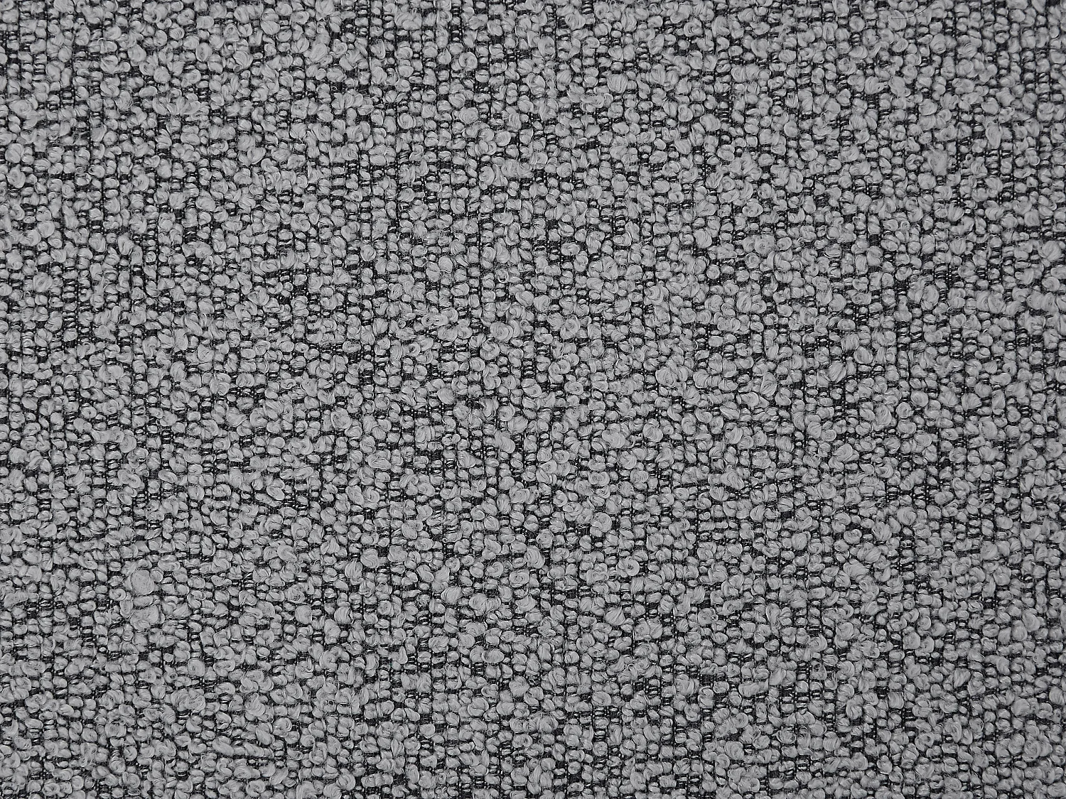 3-seters sofa i grått bouclette-stoff, BOVANA fra Pascal Morabito