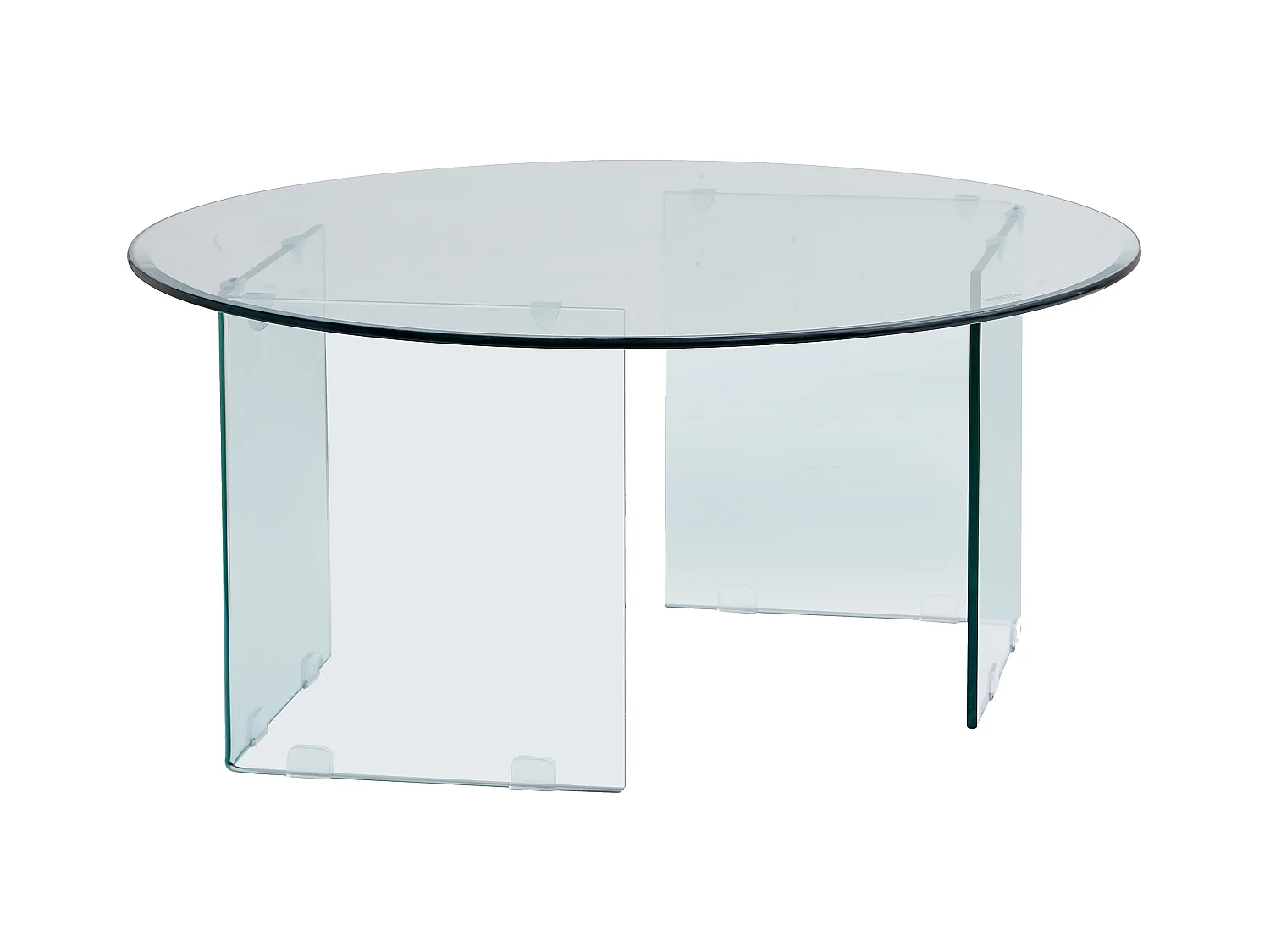 Mesa de centro de vidrio templado - ADAMO