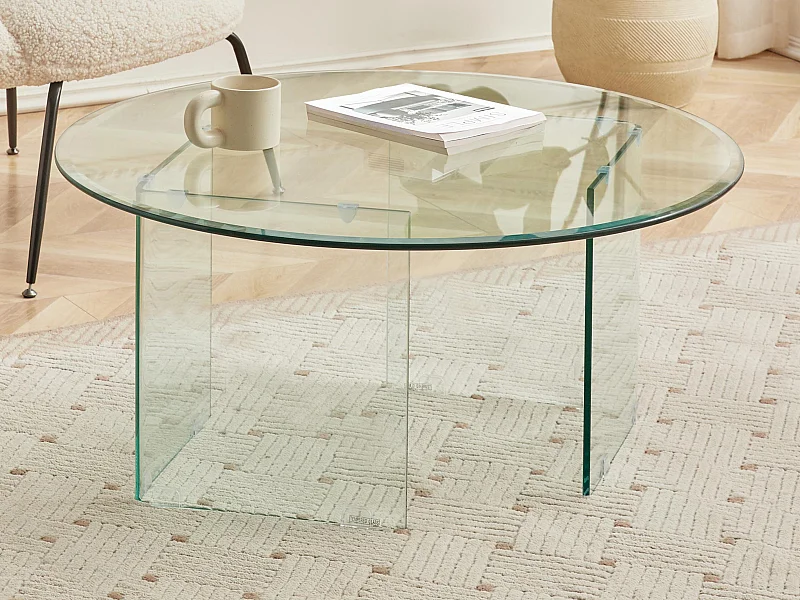 Couchtisch - Sicherheitsglas - ADAMO