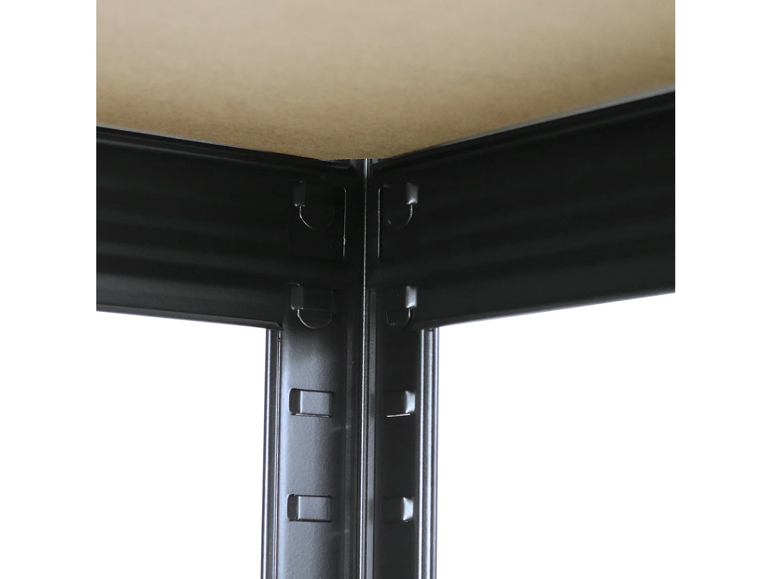 Rayonnage modulaire avec 5 étagères réglables 180x40x40cm 175Kg O91