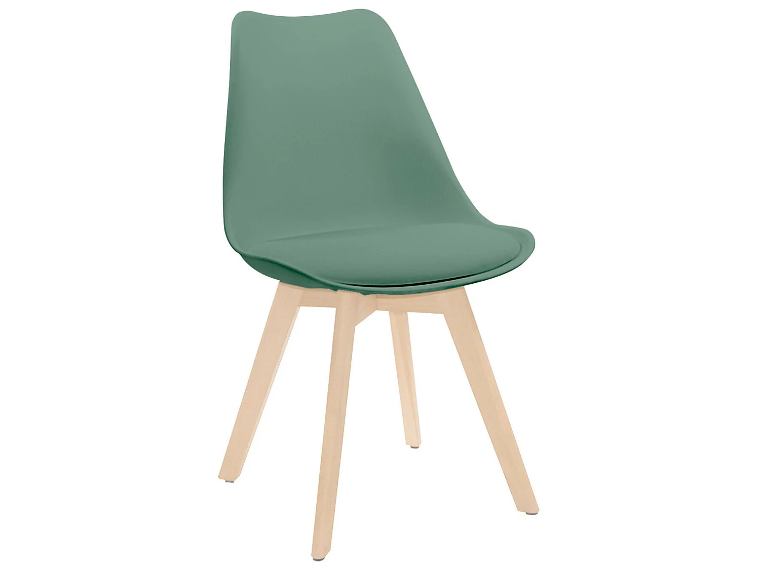 Pack 2 Chaises à manger Daria Style nordique 83x55x48cm Thinia Home