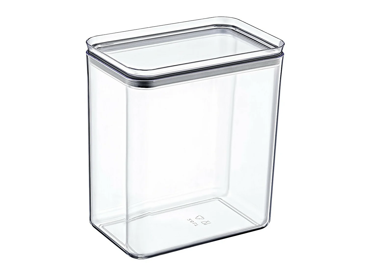 Pack 6 Recipientes Herméticos para Alimentos Grandes Rectangulares 10.5x16.5x19cm 7house