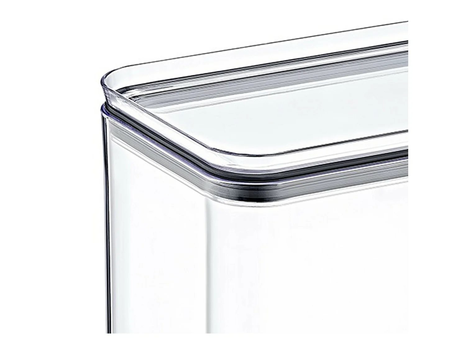 Pack 6 Recipientes Herméticos para Alimentos Grandes Rectangulares 10.5x16.5x19cm 7house