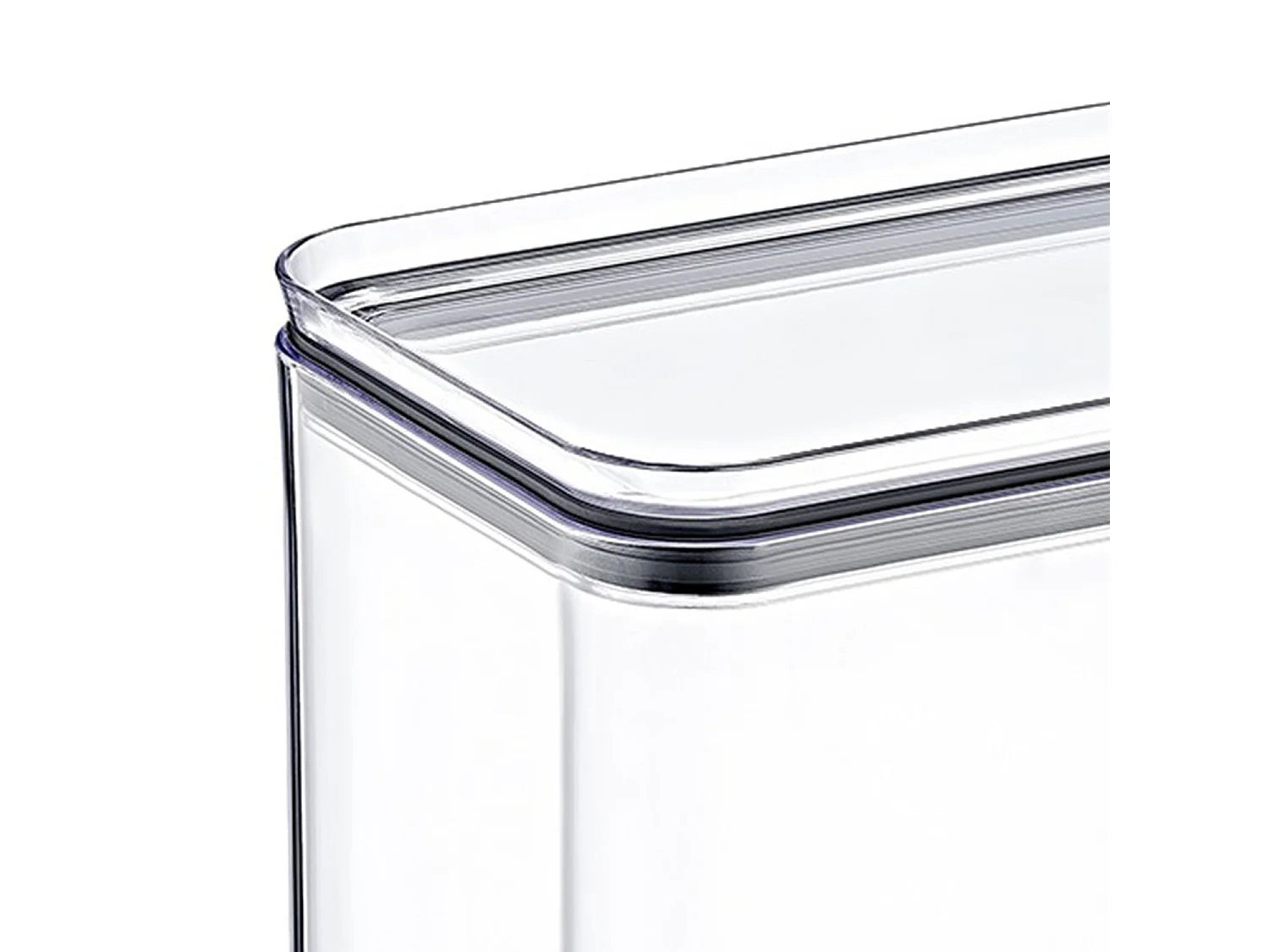 Pack 3 Recipientes Herméticos para Alimentos Grandes Rectangulares 10.5x16.5x19cm 7house