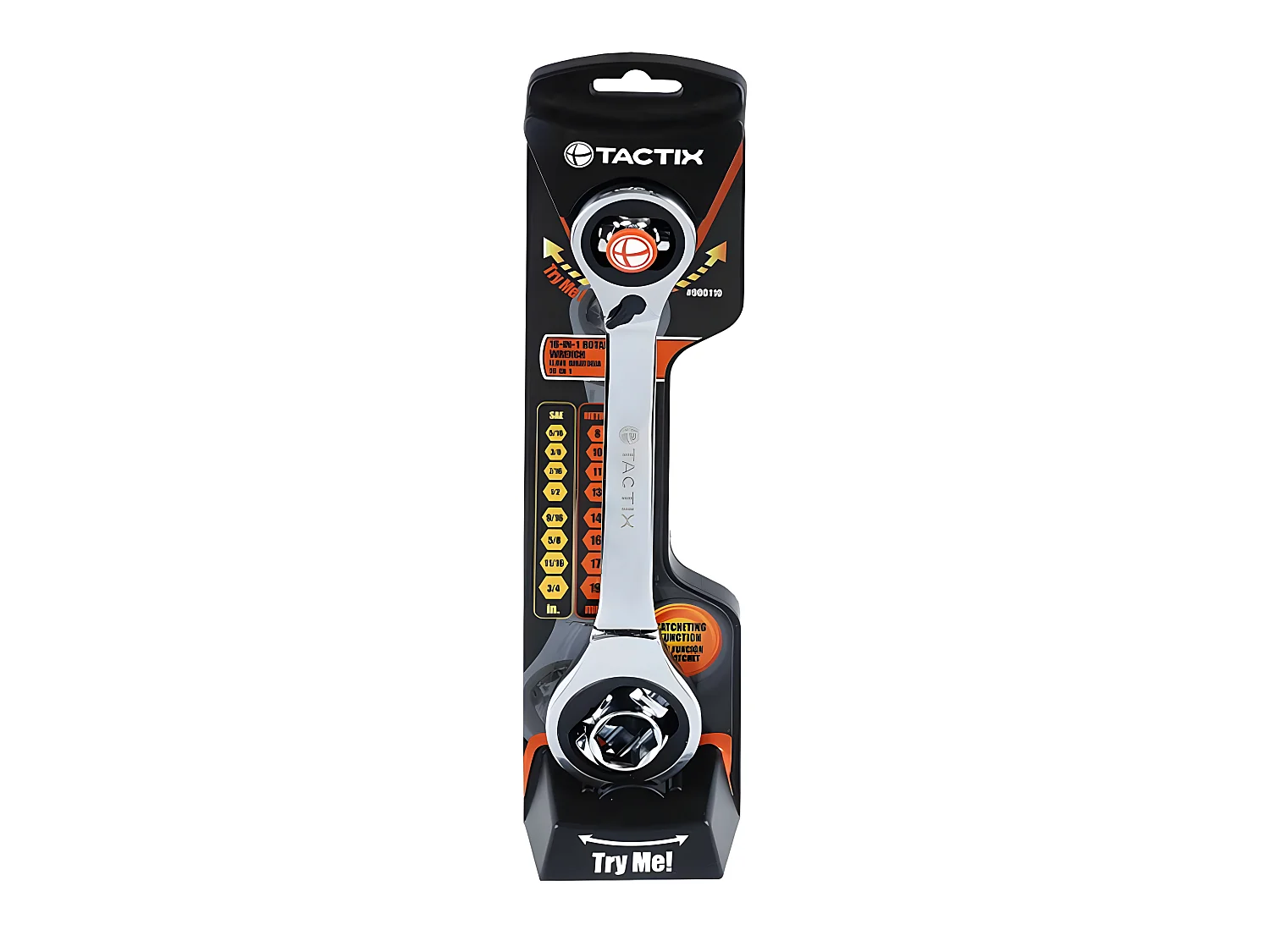 Llave Carraca Multiuso 16 en 1 Tactix