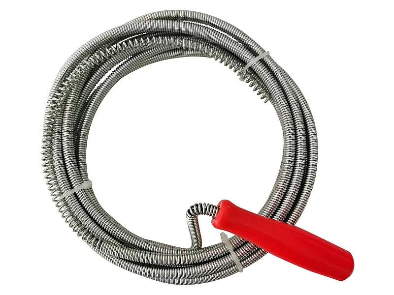 Sbloccatore di tubi a spirale 3m Grigio/Rosso 7house