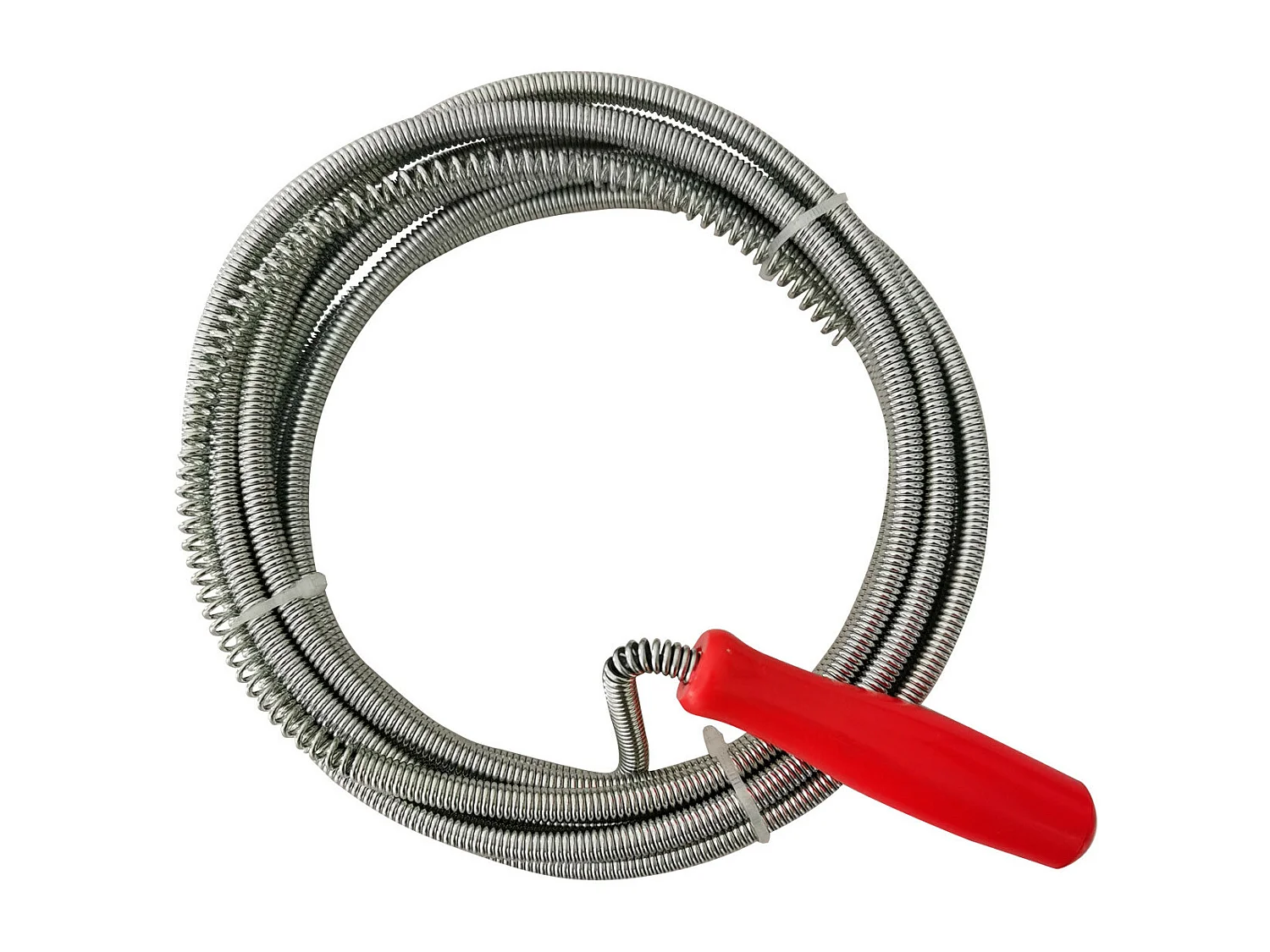 Sbloccatore di tubi a spirale 3m Grigio/Rosso 7house