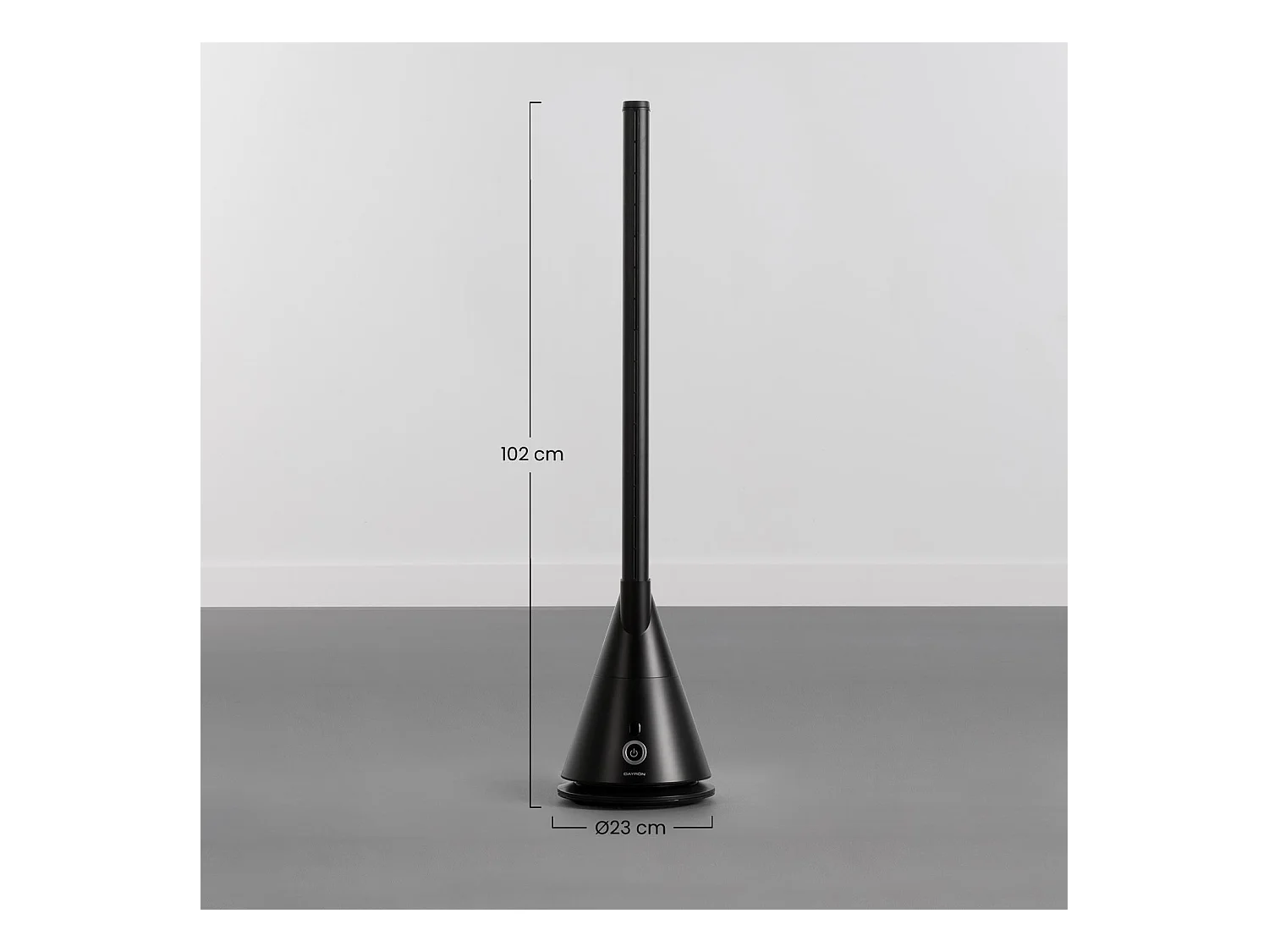 Ventilateur de sol WiFi Ø23cm 26W 9 Vitesses Relax Silence O91