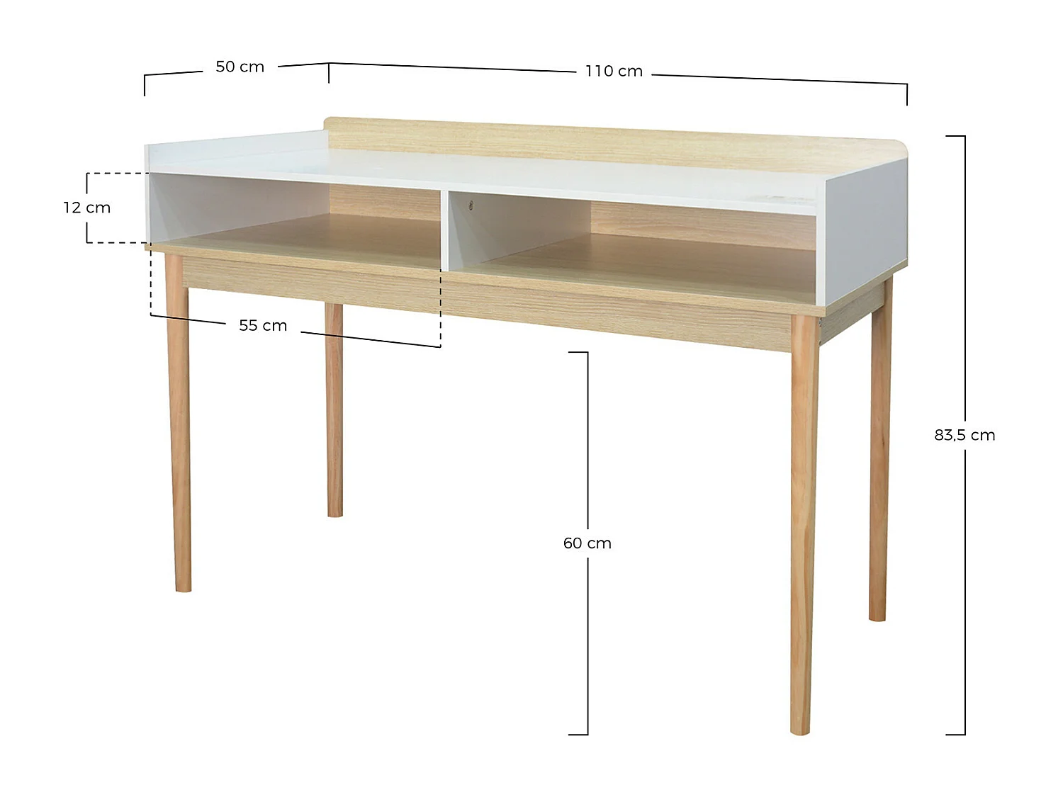 Console Twin 110x50x83,5cm Thinia Home