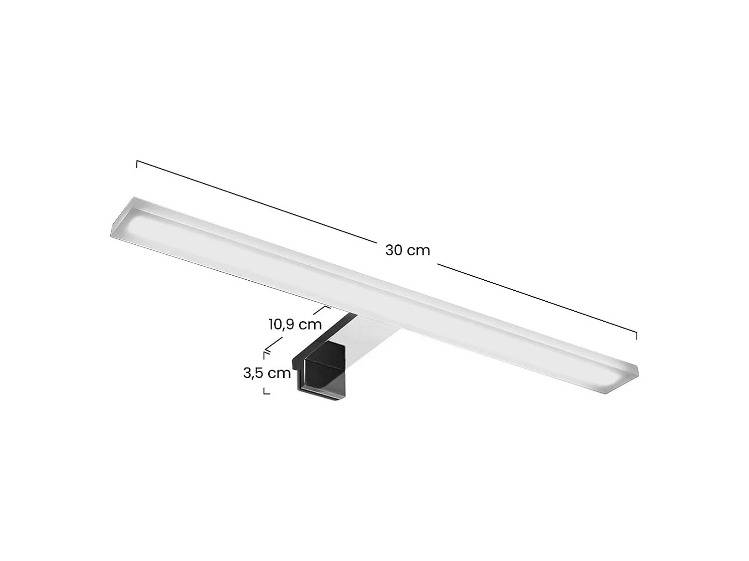 Applique da bagno a LED Airfoil 7,2W 4200K 7hSevenOn