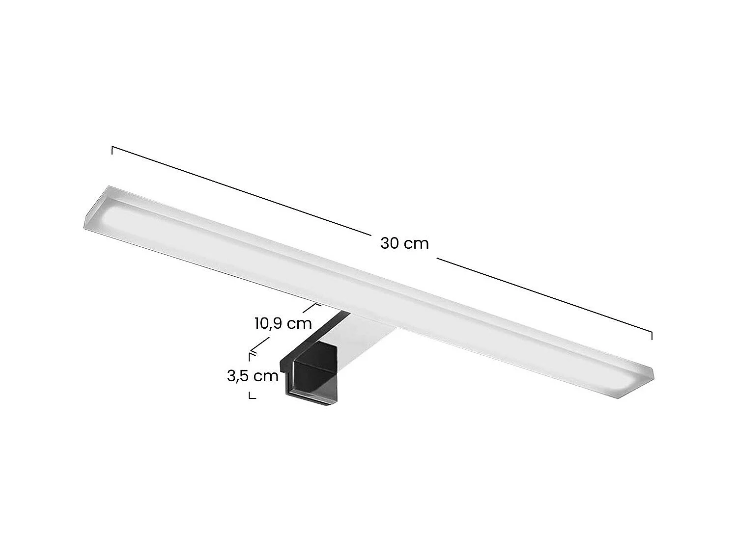 Applique LED pour salle de bain Airfoil 7,2W 4200K 7hSevenOn