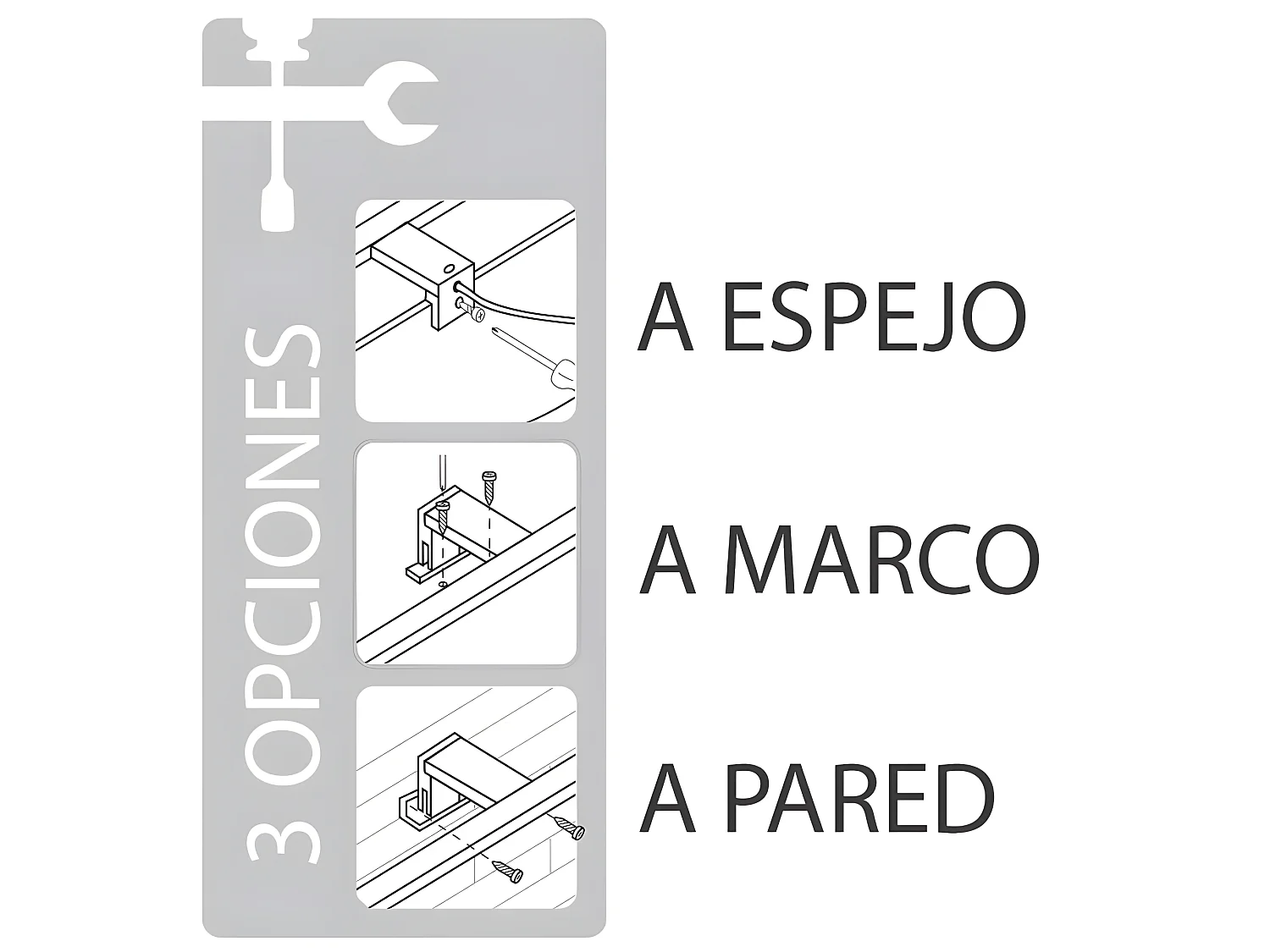 Aplique LED de Baño Perfil al Aire 9,6W 4200K 7hSevenOn