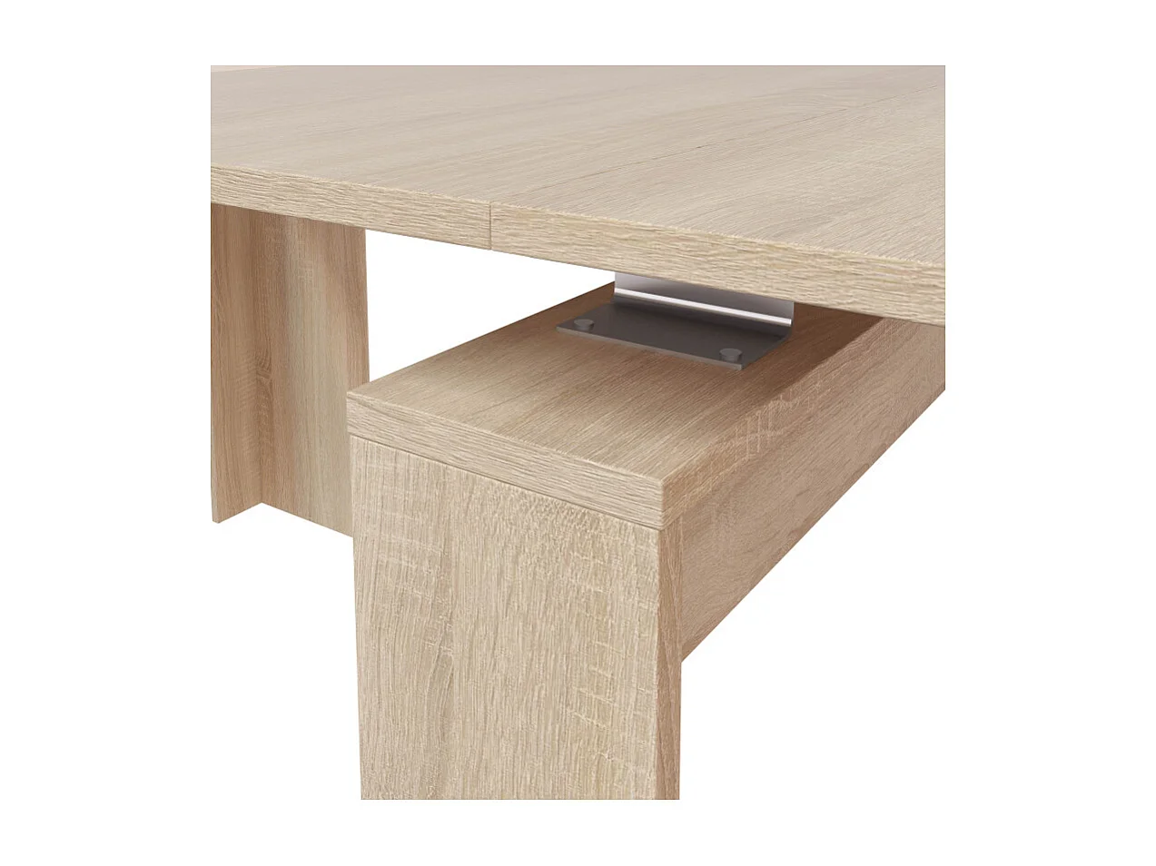 Table à manger extensible L140 à 190 cm - ZAIRA